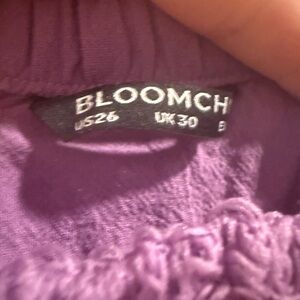 BloomChic Elegant Purple Blouse